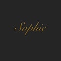Sophie - Female name