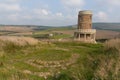 Clavell Tower Kimmeridge Bay east of Lulworth Cove Dorset coast England uk