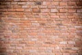 Clay brick wall background Royalty Free Stock Photo