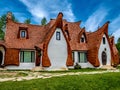 Clay Castle, The Valley of the Fairies, Sibiu county, Romania Royalty Free Stock Photo