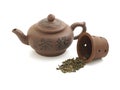 Clay chinese teapot