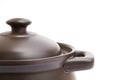 Clay cooking pot Royalty Free Stock Photo