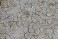 The clay cracked texture Royalty Free Stock Photo