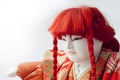 Doll of Hakata Ningyoo in japan. Royalty Free Stock Photo