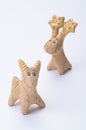 Clay figurines of a goat