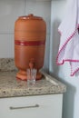 Clay filter widely used in Brazilian culture