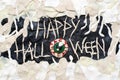 Clay Halloween postcard