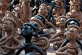 Clay handcrafts of Bengal, India. Royalty Free Stock Photo