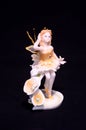 Clay Handmade Statuette of a Fairy