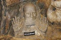 Clay idol of Aacharya Anand Rushiji Maharaj, Sant Darshan Museum, Hadashi