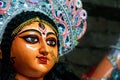 Clay idol of Devi Durga