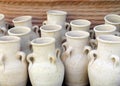 Clay jars Royalty Free Stock Photo