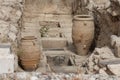 Clay jars at Knossos palace