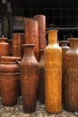 Clay jugs Royalty Free Stock Photo