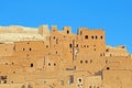 Clay kasbah Ait Benhaddou Morocco Royalty Free Stock Photo