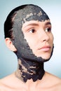 Clay mask Royalty Free Stock Photo