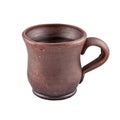 Clay mug Royalty Free Stock Photo