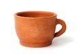 Clay mug Royalty Free Stock Photo