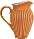 Clay pitcher