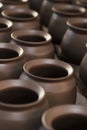 Clay pot. Royalty Free Stock Photo