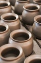 Clay pot. Royalty Free Stock Photo