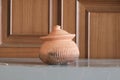 Clay pot style ancient thailand beautiful Royalty Free Stock Photo