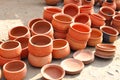 Clay pots Royalty Free Stock Photo
