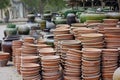 Clay pots in Bagan, Myanmar Royalty Free Stock Photo