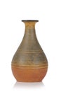 Clay pottery vase