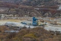 Clay quarry in Tavria steppe