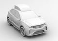 Clay rendering of electric rescue SUV