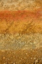 Clay Soil Texture Royalty Free Stock Photo