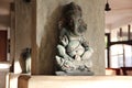 Clay statue of the god Ganesha