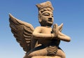 Clay statue of mythological flying celestial, Ningxia, China Royalty Free Stock Photo