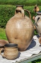 Clay tableware