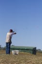 Clay Target Shooting.