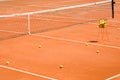 Clay Tennis Court Royalty Free Stock Photo