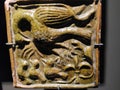 Clay tile mythological creature representation Phoenix Royalty Free Stock Photo