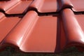 Clay tile roof