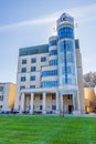 Clay Tower Building at the University of Charleston Royalty Free Stock Photo