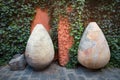 clay vessels - Armenian karas and Georgian Kvevri are widely used in Transcaucasia for fermenting wine by burying the jug in the