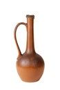 Clay wine jug Royalty Free Stock Photo