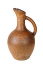 A clay wine jug Royalty Free Stock Photo