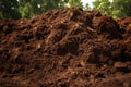 Clayey Pile soil ground. Generate Ai Royalty Free Stock Photo