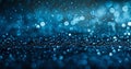 clean blue transparent water drops background, blurred droplet bokeh, creative liquid texture design, condensation macro Royalty Free Stock Photo