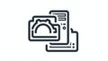 Document Settings and Data Processing Icon Royalty Free Stock Photo