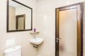 Clean and Cheap hotel bathroom