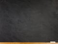 Clean classroom board with chalk. Back to school concept for you Royalty Free Stock Photo