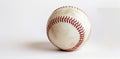 Clean and clear image of a classic baseball isolated on a white background Royalty Free Stock Photo