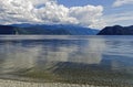 Clean and clear water of a large Siberian lake Royalty Free Stock Photo